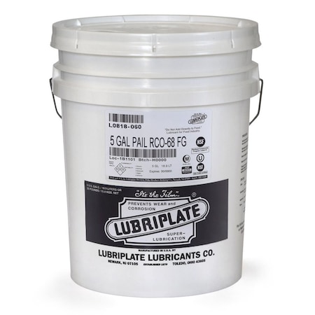 Lubriplate Rco-68-Fg, 5 Gal Pail L0818-060